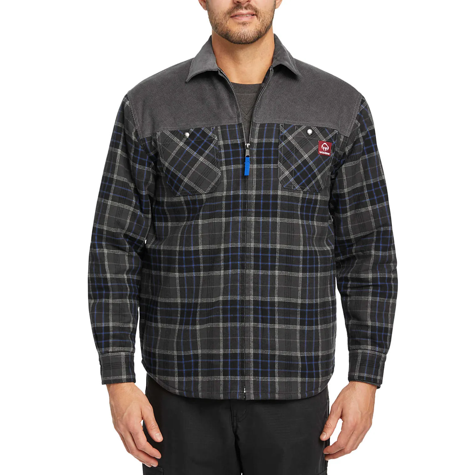 Marshall II Sherpa Lined Zip Shirt-Jac