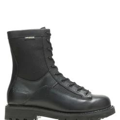 8" DuraShocks&reg; Lace-to-toe Side Zip Boot